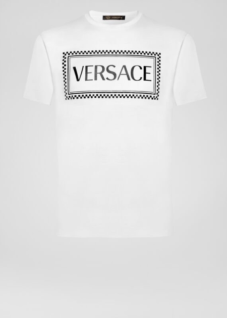 Versace Sustainable Vintage 90s Logo T-shirt Herr - 806925ULO